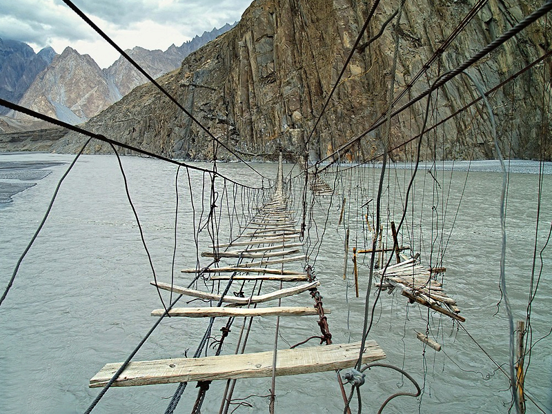 10 Dangerous Bridges Of Pakistan