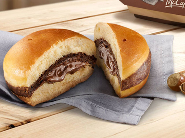 McDonald?s has a Nutella burger!