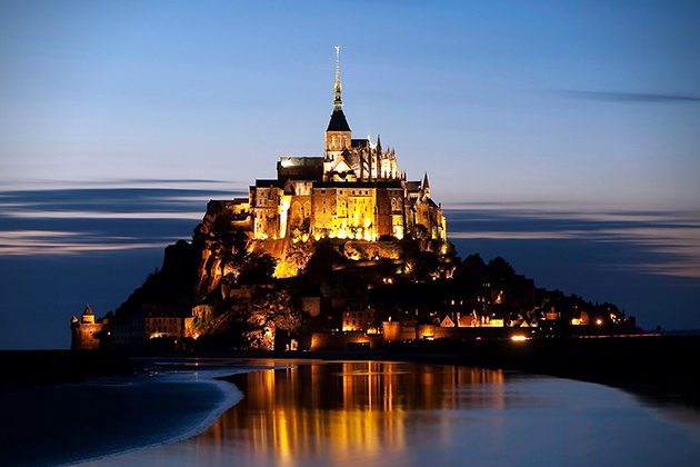 Mont St Michel Abbey France