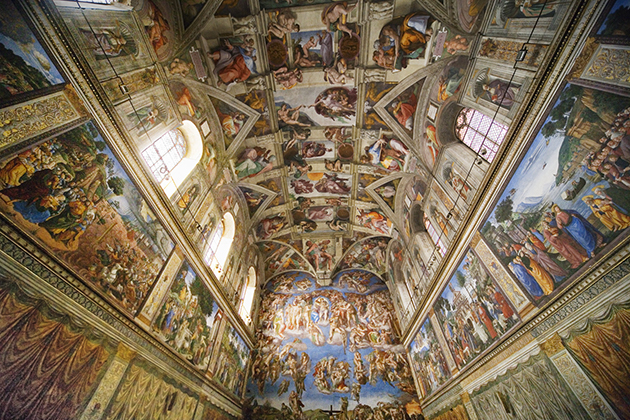 The Cistine Chapel Rome