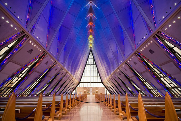 United States Air Force Academy Cadet Cathedral Colorado Springs