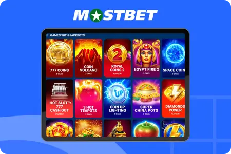 Mostbet Jackpot Slots