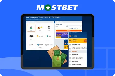 Deposit Funds at Mostbet